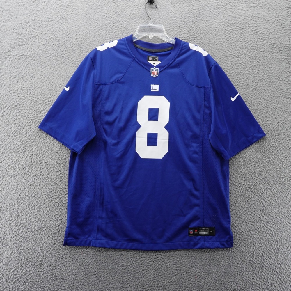 Daniel Jones New York Giants #8 NFL Nike On Field Jersey Mens Size XL NEW